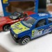 Модель Renault Clio синий + Chevrolet Corvette 1:43, металл, Bburago