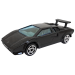 Lamborghini Countach 5000 коллекционная машинка, масштаб 1:43, металл black