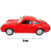 Porsche 911 красная масштаба 1:43, металл Коллекционная модель 