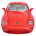 Porsche 911 красная масштаба 1:43, металл Коллекционная модель 