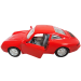 Porsche 911 красная масштаба 1:43, металл Коллекционная модель 