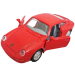 Porsche 911 красная масштаба 1:43, металл Коллекционная модель 