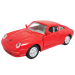 Porsche 911 красная масштаба 1:43, металл Коллекционная модель 