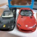 Модель Dodge Viper SRT/10 красный + Ferrari Testarossa 1:43, металл, Bburago