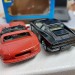 Модель Dodge Viper SRT/10 красный + Ferrari Testarossa 1:43, металл, Bburago
