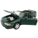 Ford 1998 Mustang Convertible 1:24 коллекционная металлическая модель автомобиля green