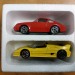 Модель Porsche 911 + Ferrari F50 Spider 1:43, металл, Bburago