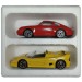 Модель Porsche 911 + Ferrari F50 Spider 1:43, металл, Bburago