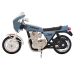 Коллекционная модель мотоцикла Kawasaki KZ 1000, масштаб 1:24 1