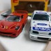 Модель Ferrari F50 + Ford Sierra 1:43, металл, Bburago