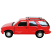 GMC Jimmy масштаб 1:24 коллекционная металлическая модель автомобиля red