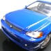 Honda 2000 Civic Si Coupe 1:24 коллекционная модель автомобиля blue