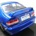 Honda 2000 Civic Si Coupe 1:24 коллекционная модель автомобиля blue