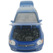 Honda 2000 Civic Si Coupe 1:24 коллекционная модель автомобиля blue
