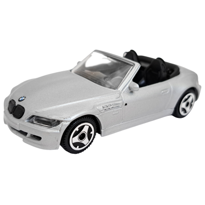 BMW M Roadstar коллекционная машинка, масштаб 1:43, металл silver