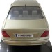 Mercedes-Benz 2002 S-CLASS MOTOR MAX 1/24 коллекционная металлическая модель автомобиля gold