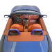 Maserati GT Spyder Cabriolet 1:18 Bburago коллекционная модель автомобиля blue