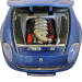 Maserati GT Spyder Cabriolet 1:18 Bburago коллекционная модель автомобиля blue