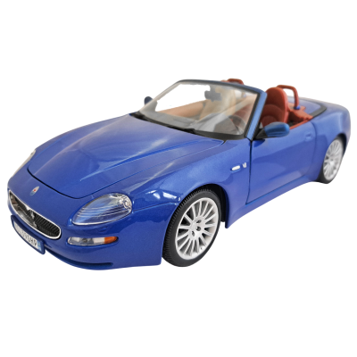 Maserati GT Spyder Cabriolet 1:18 Bburago коллекционная модель автомобиля blue