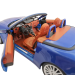 Maserati GT Spyder Cabriolet 1:18 Bburago коллекционная модель автомобиля blue