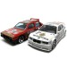 Модель Lancia Delta S4 + BMW M3 1:43, металл, Bburago