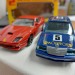 Модель Mercedes 190 + Ferrari 550 Maranello 1:43, металл, Bburago