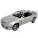 Nissan Skyline GT-R 2002 масштаб 1:24 коллекционная модель автомобиля silver
