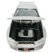 Nissan Skyline GT-R 2002 масштаб 1:24 коллекционная модель автомобиля silver