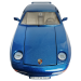 Porsche 928 S4 1:24 коллекционная модель автомобиля blue