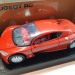 Peugeot RC 1:24 коллекционная металлическая модель автомобиля red