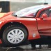 Peugeot RC 1:24 коллекционная металлическая модель автомобиля red