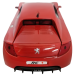 Peugeot RC 1:24 коллекционная металлическая модель автомобиля red