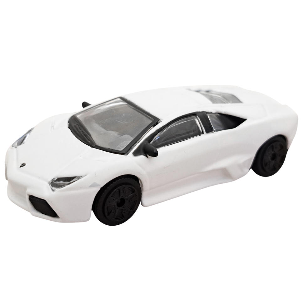 Lamborghini Reventon коллекционная машинка, масштаб 1:43, металл white