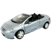 Peugeot 307CC 2003 года 1:24 коллекционная масштабная модель автомобиля silver