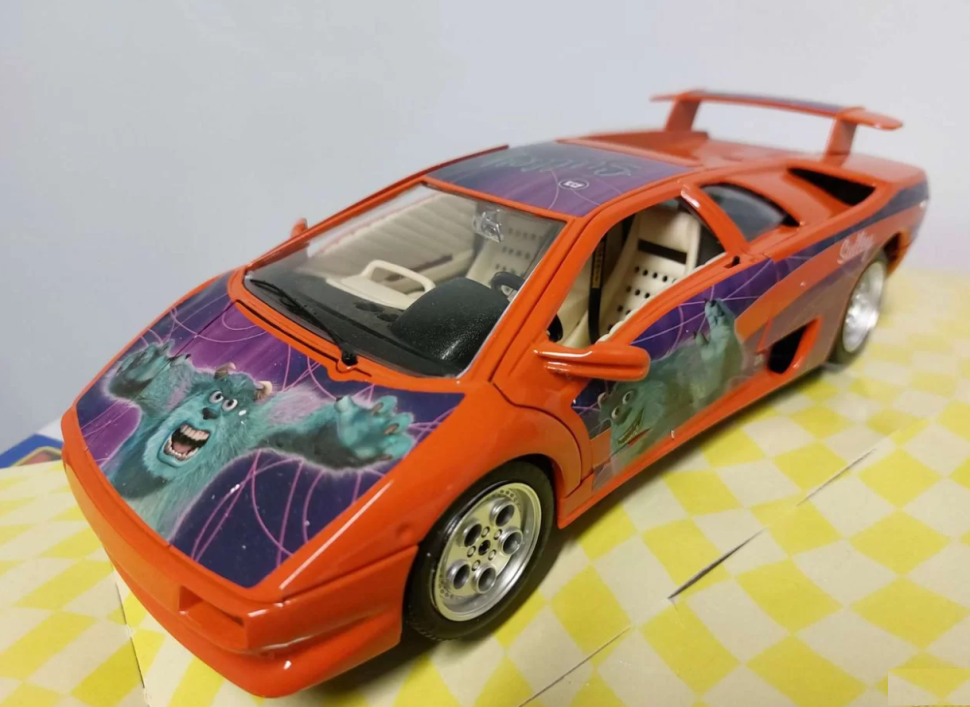 Коллекционная металлическая модель Lamborghini Diablo Monster inc 1:18