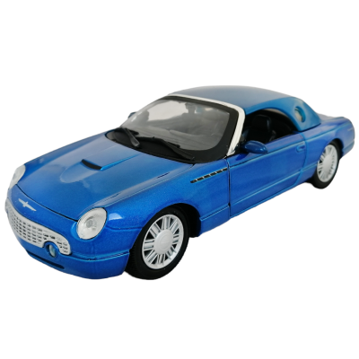 Ford Thunderbird Hardtop 1:24 коллекционная металлическая модель автомобиля blue