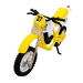 Коллекционная модель мотоцикла Kawasaki 350, масштаб 1:24