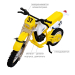 Коллекционная модель мотоцикла Kawasaki 350, масштаб 1:24