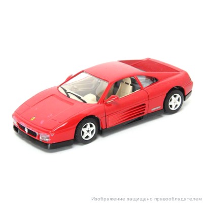 Коллекционная модель Ferrari 348 TB 1989 года 1:24 Bburago