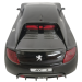 Peugeot RC 1:24 коллекционная металлическая модель автомобиля black