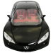 Peugeot RC 1:24 коллекционная металлическая модель автомобиля black