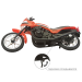 Kawasaki GPZ 1100 масштаб 1:24 коллекционная модель мотоцикла Motor Max