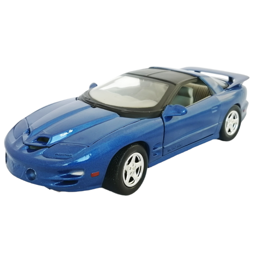 Pontiac Firebird 1999 года 1:24 коллекционная модель автомобиля blue