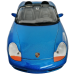 Porsche Boxster масштаб 1:24 коллекционная модель автомобиля blue