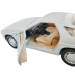 Porsche 928 S4 1:24 коллекционная модель автомобиля silver
