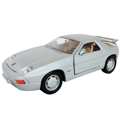 Porsche 928 S4 1:24 коллекционная модель автомобиля silver