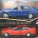 Honda 2000 Civic Si Coupe 1:24 коллекционная модель автомобиля red
