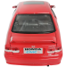 Honda 2000 Civic Si Coupe 1:24 коллекционная модель автомобиля red