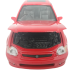 Honda 2000 Civic Si Coupe 1:24 коллекционная модель автомобиля red