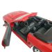 Ford 1998 Mustang Convertible 1:24 коллекционная металлическая модель автомобиля red